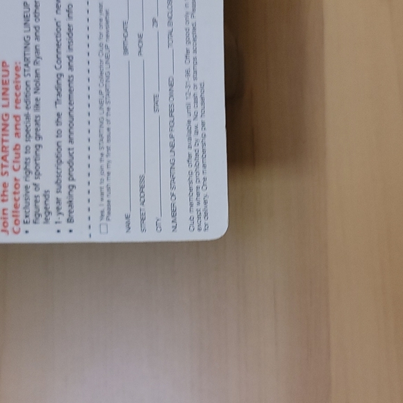 NFL Dave Brown 1996 Edition Starting Lineup Football Brand New - Picture 3 of 4